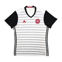 2016/17 Denmark Away Football Shirt (L) Adidas - Football Finery - FF303939