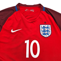 2016/17 England Away Football Shirt (L) Nike 10 Rooney - Football Finery - FF303930