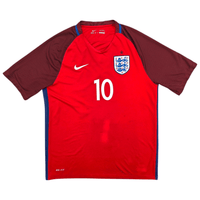 2016/17 England Away Football Shirt (L) Nike 10 Rooney - Football Finery - FF303930