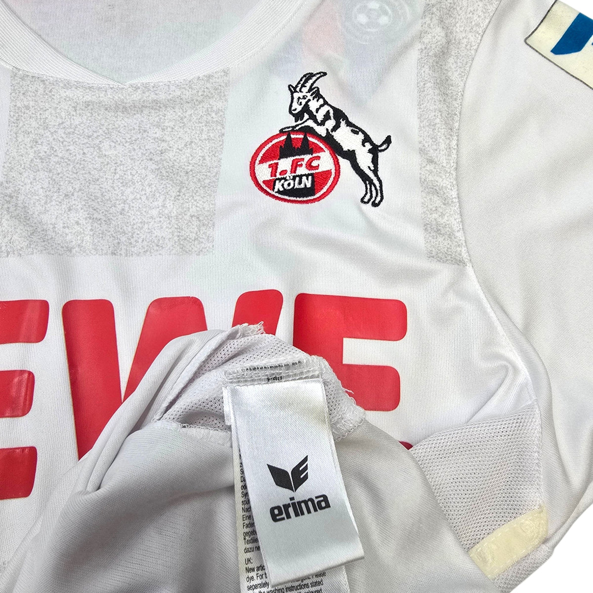 2016/17 FC Köln Home Football Shirt (S) Erima - Football Finery - FF300663