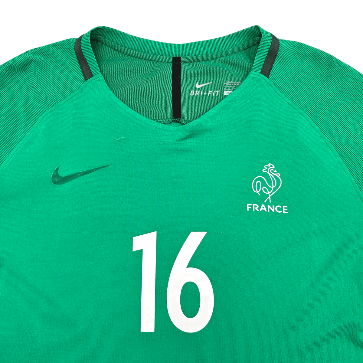 2016/17 France Away Football Shirt (L) Nike 16 Bouhaddi (Womens) - Football Finery - FF304384