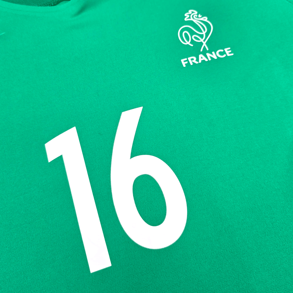 2016/17 France Away Football Shirt (L) Nike 16 Bouhaddi (Womens) - Football Finery - FF304384