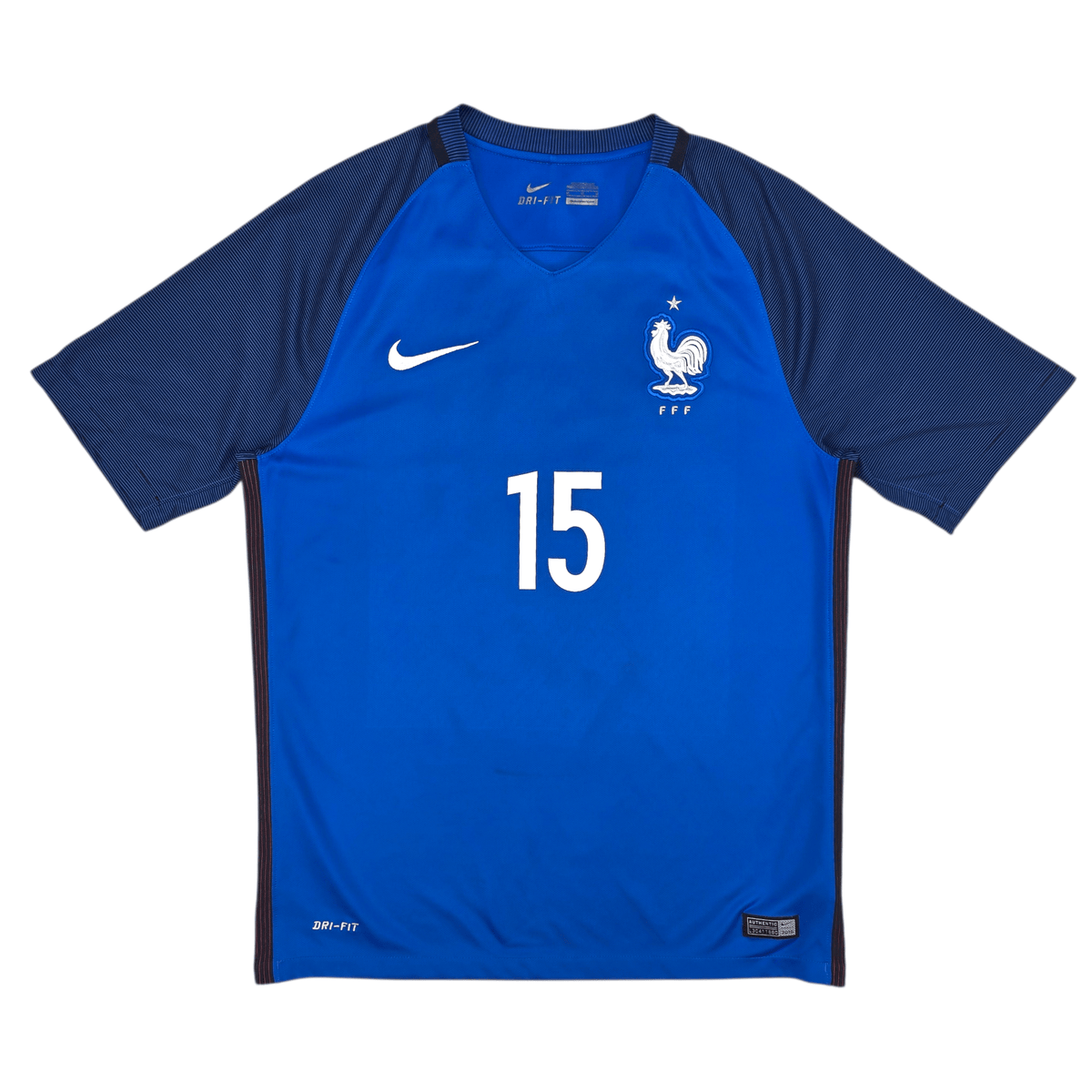 2016/17 France Home Football Shirt (M) Nike 15 Pogba - Football Finery - FF302948