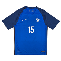 2016/17 France Home Football Shirt (M) Nike 15 Pogba - Football Finery - FF302948