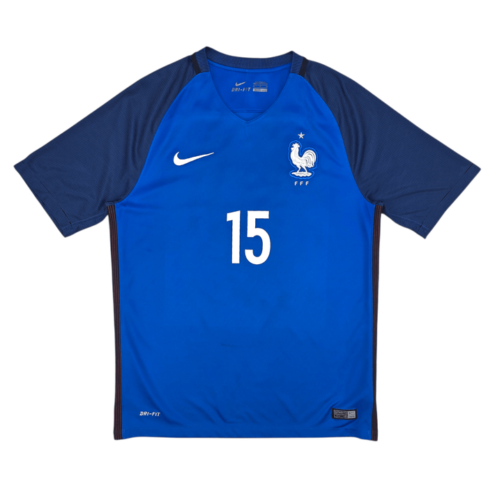 2016/17 France Home Football Shirt (M) Nike 15 Pogba - Football Finery - FF302948
