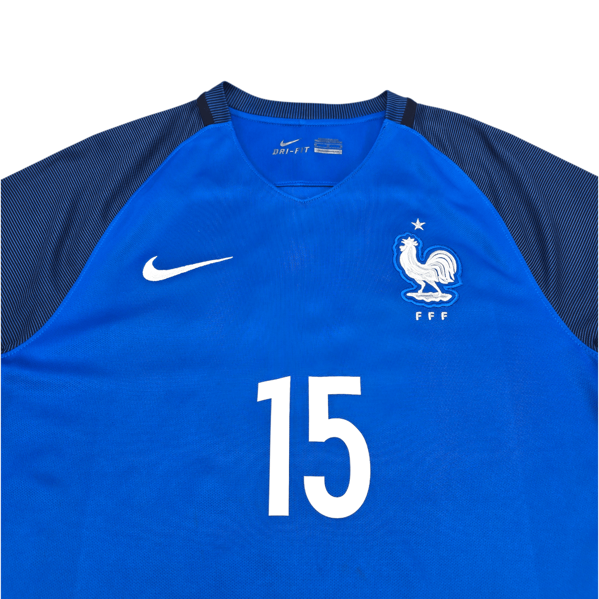 2016/17 France Home Football Shirt (M) Nike 15 Pogba - Football Finery - FF302948