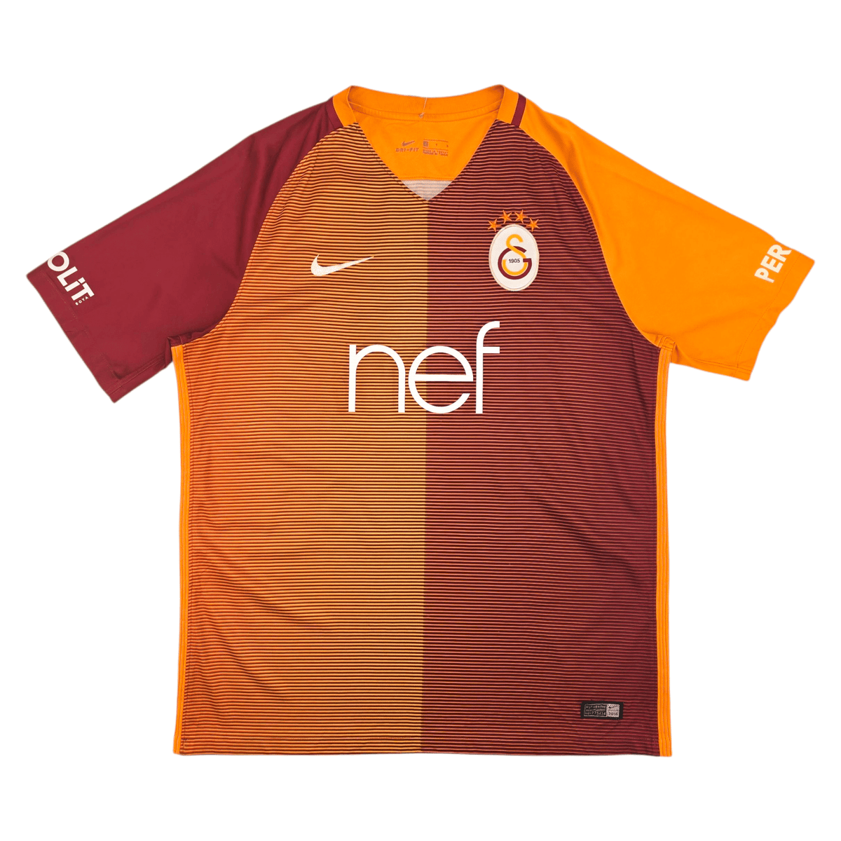 2016/17 Galatasaray Home Football Shirt (L) Nike 10 Sneijder - Football Finery - FF302680