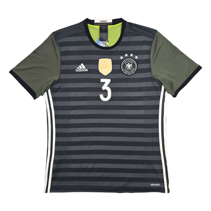 2016/17 Germany Away Football Shirt (L) Adidas 3 Hector (Reversible) - Football Finery - FF304276