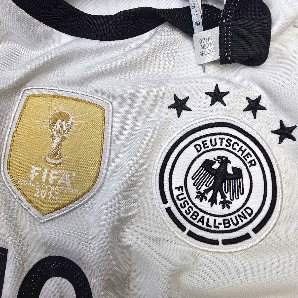 2016/17 Germany Home Football Shirt (M) Adidas 18 Kroos - Football Finery - FF302500