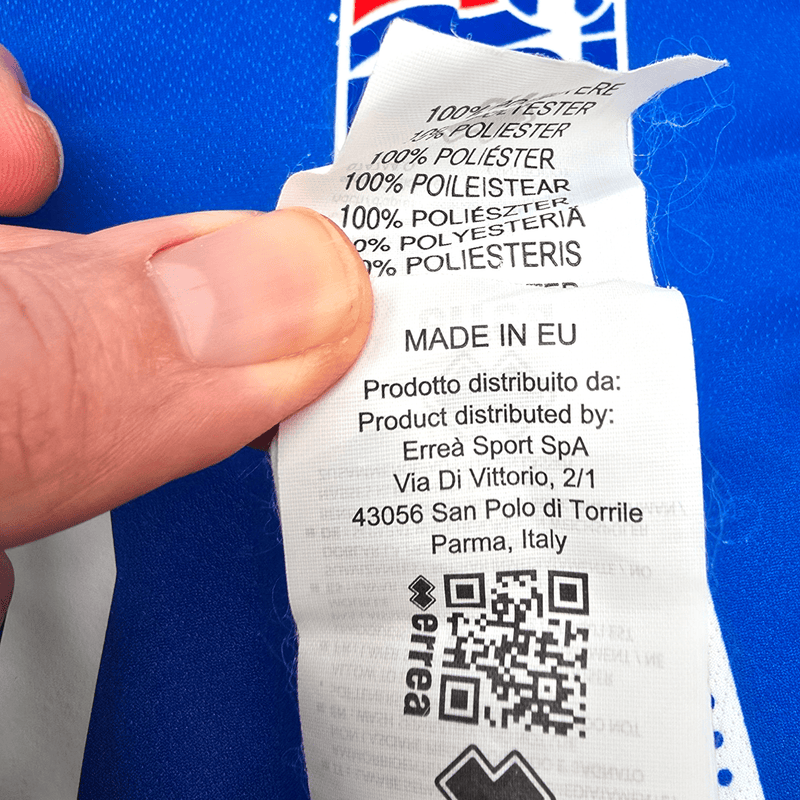 2016/17 Iceland Home Football Shirt (L) Errea 7 Gudmundsson - Football Finery - FF300679