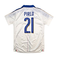 2016/17 Italy Away Football Shirt (S) Puma 21 Pirlo - Football Finery - FF305747