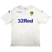 2016/17 Leeds United Home Football Shirt (XL) Kappa 9 Wood - Football Finery - FF303352