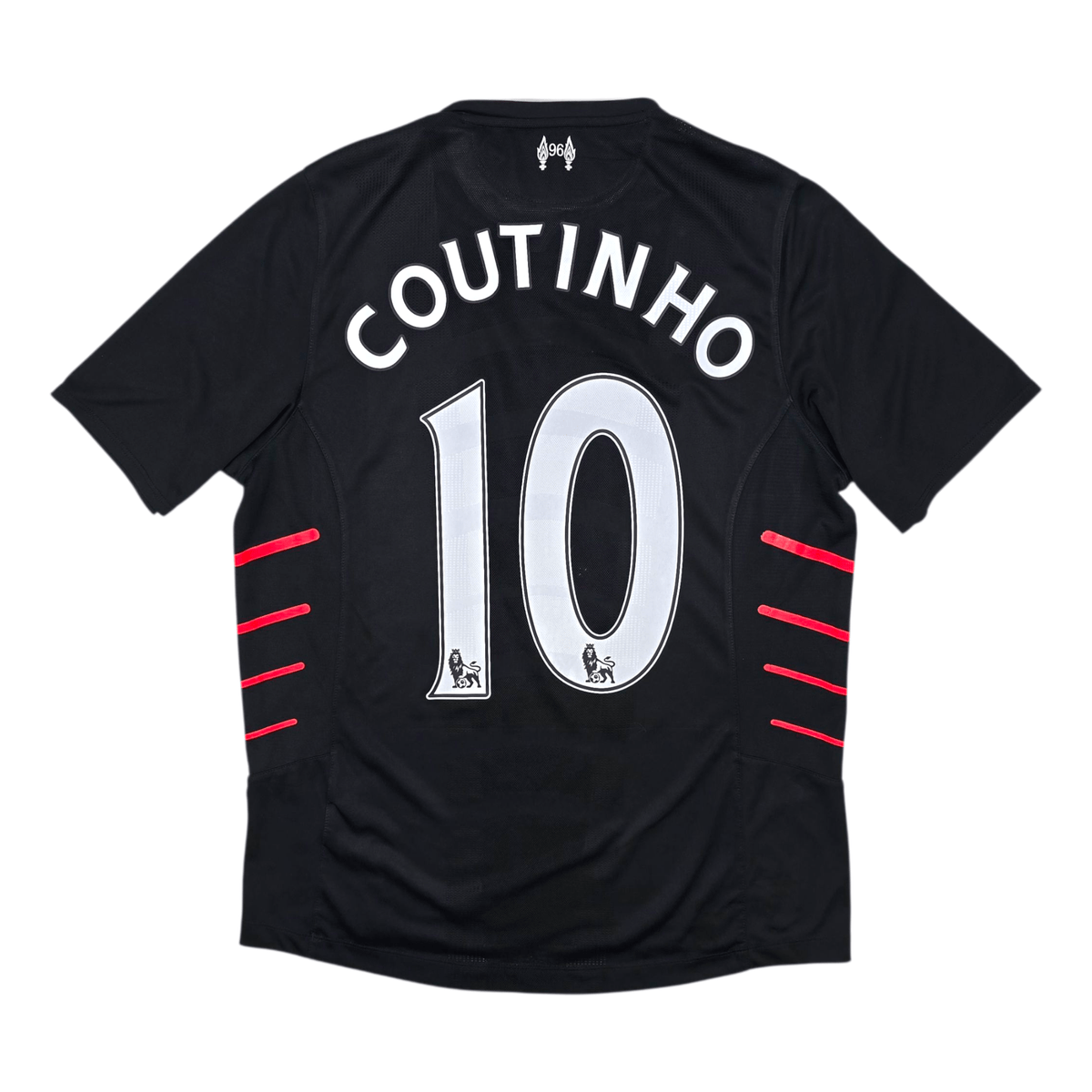 2016/17 Liverpool Away Football Shirt (M) New Balance 10 Coutinho - Football Finery - FF302537D