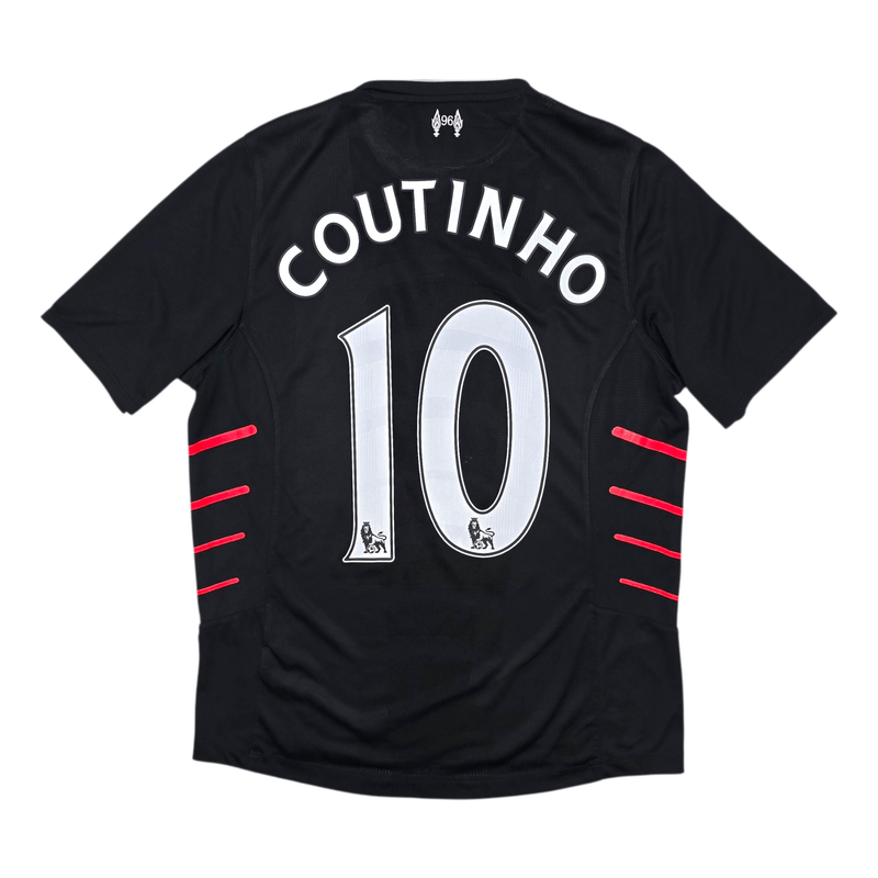 2016/17 Liverpool Away Football Shirt (M) New Balance 10 Coutinho - Football Finery - FF302537D