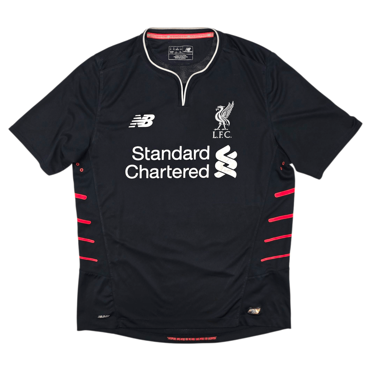 2016/17 Liverpool Away Football Shirt (M) New Balance 10 Coutinho - Football Finery - FF302537D