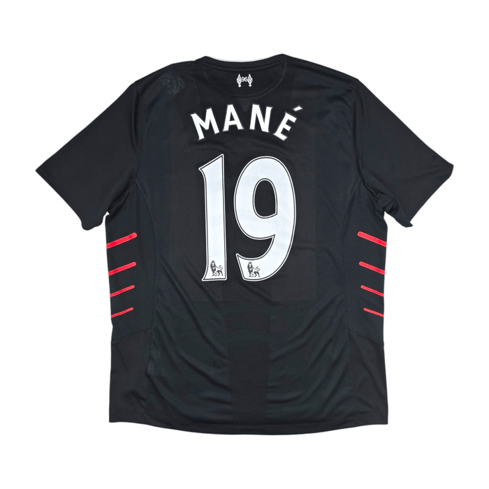 2016/17 Liverpool Away Football Shirt (XL) New Balance #19 Mane - Football Finery - FF300559