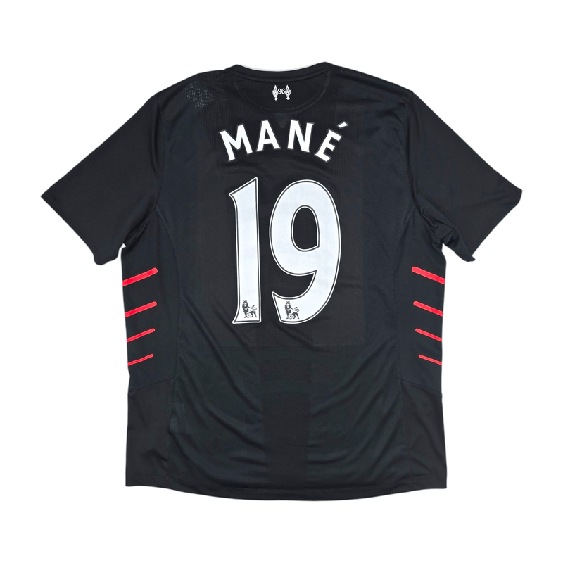 2016/17 Liverpool Away Football Shirt (XL) New Balance #19 Mane - Football Finery - FF300559