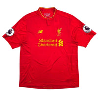 2016/17 Liverpool Home Football Shirt (XL) New Balance - Football Finery - FF305455