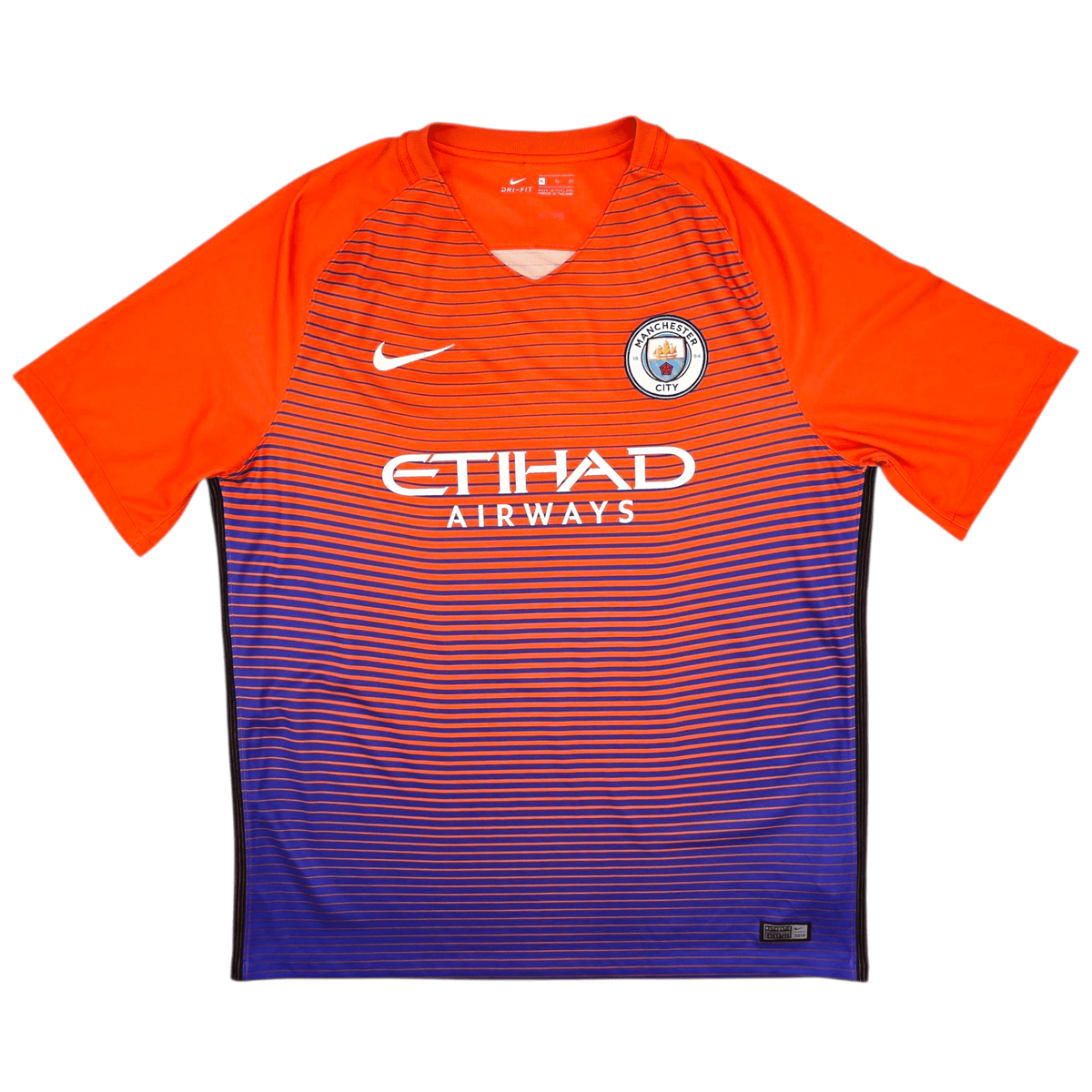 2016/17 Manchester City Third Football Shirt (XL) Nike 19 Sané - Football Finery - FF301265
