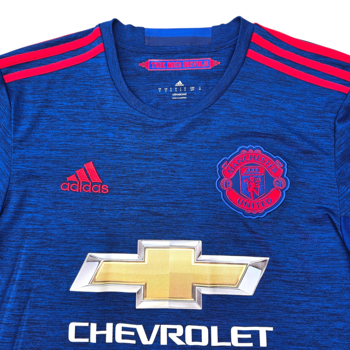 2016/17 Manchester United Away Football Shirt (S) Adidas 6 Pogba - Football Finery - FF303864