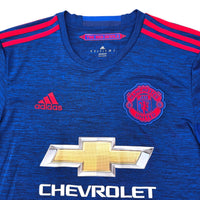 2016/17 Manchester United Away Football Shirt (S) Adidas 6 Pogba - Football Finery - FF303864