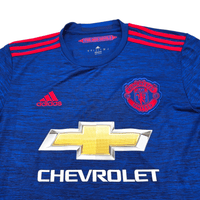 2016/17 Manchester United Away Football Shirt (S) Adidas #9 Ibrahimovic - Football Finery - FF300002