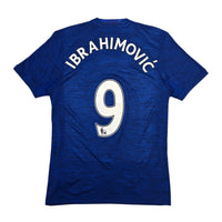 2016/17 Manchester United Away Football Shirt (S) Adidas 9 Ibrahimovic - Football Finery - FF304422
