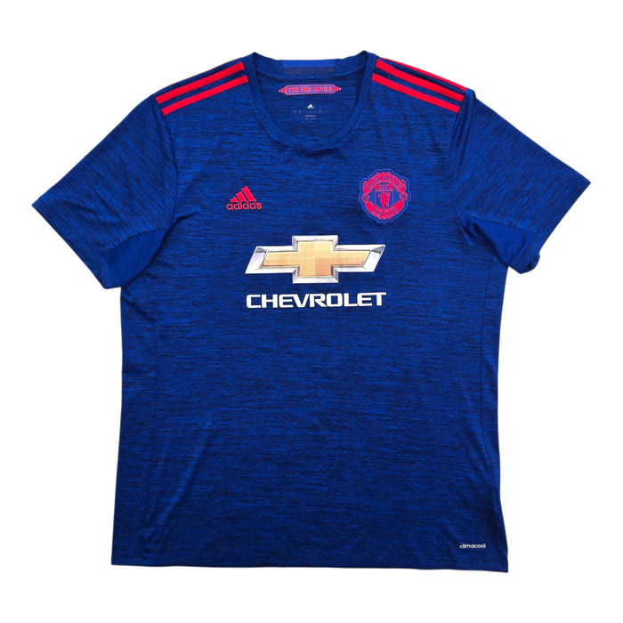 2016/17 Manchester United Away Football Shirt (XL) Adidas - Football Finery - FF305079