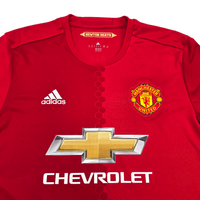 2016/17 Manchester United Home Football Shirt (L) Adidas 9 Ibrahimovic - Football Finery - FF303725