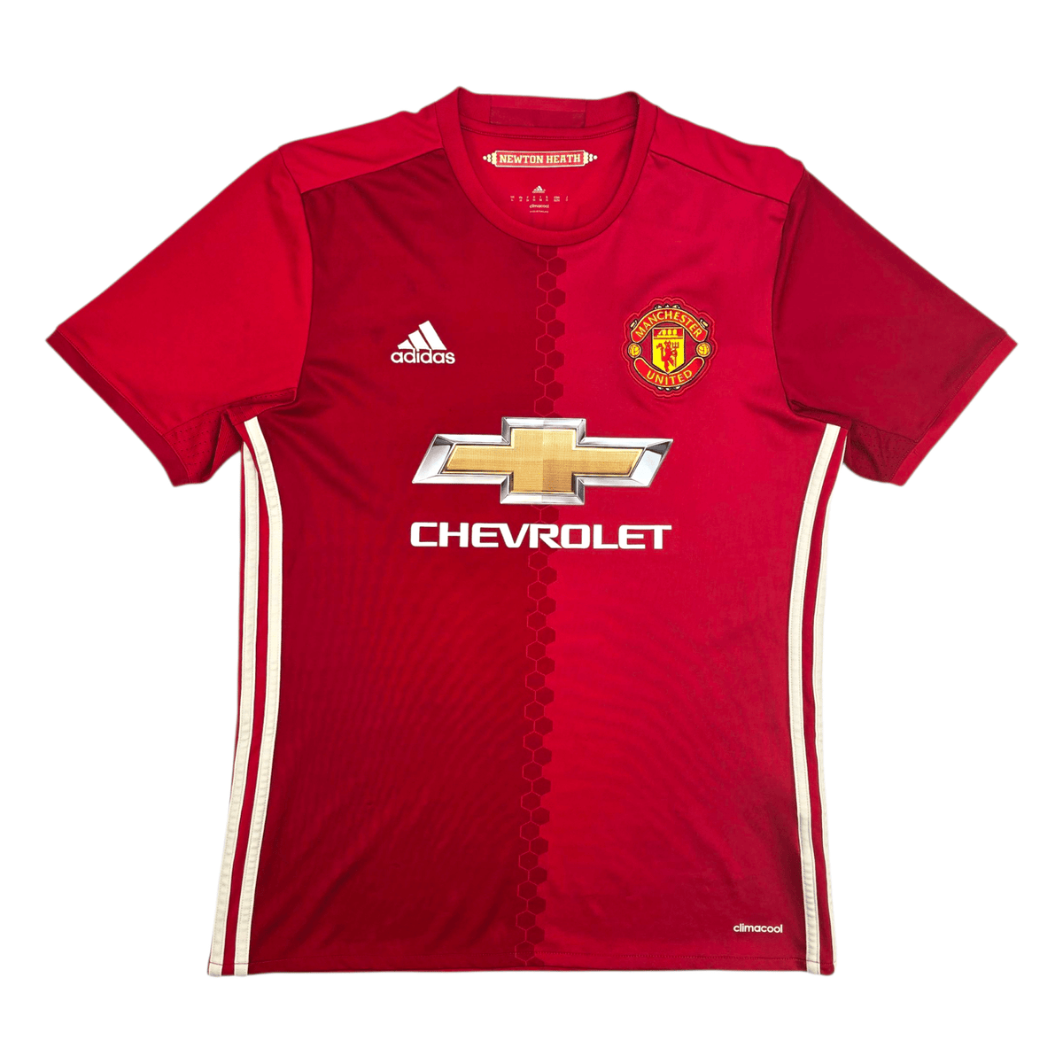 2016/17 Manchester United Home Football Shirt (M) Adidas 9 Ibrahimovic - Football Finery - FF302655