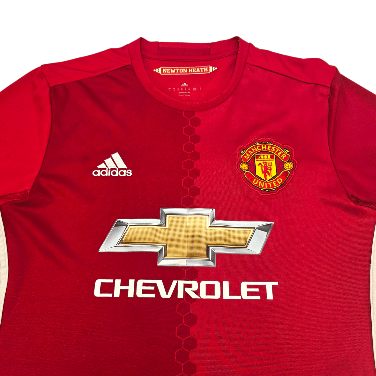 2016/17 Manchester United Home Football Shirt (M) Adidas 9 Ibrahimovic - Football Finery - FF302655