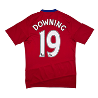 2016/17 Middlesbrough Home Football Shirt (M) Adidas 19 Downing - Football Finery - FF302899