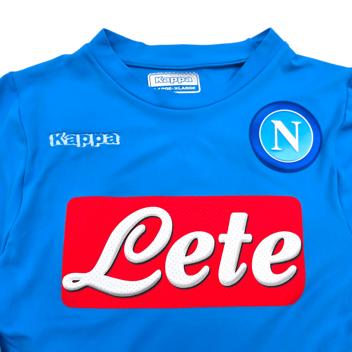 2016/17 Napoli Home Football Shirt (XL) Kappa 17 Hamsik (BNWTs) - Football Finery - FF303643