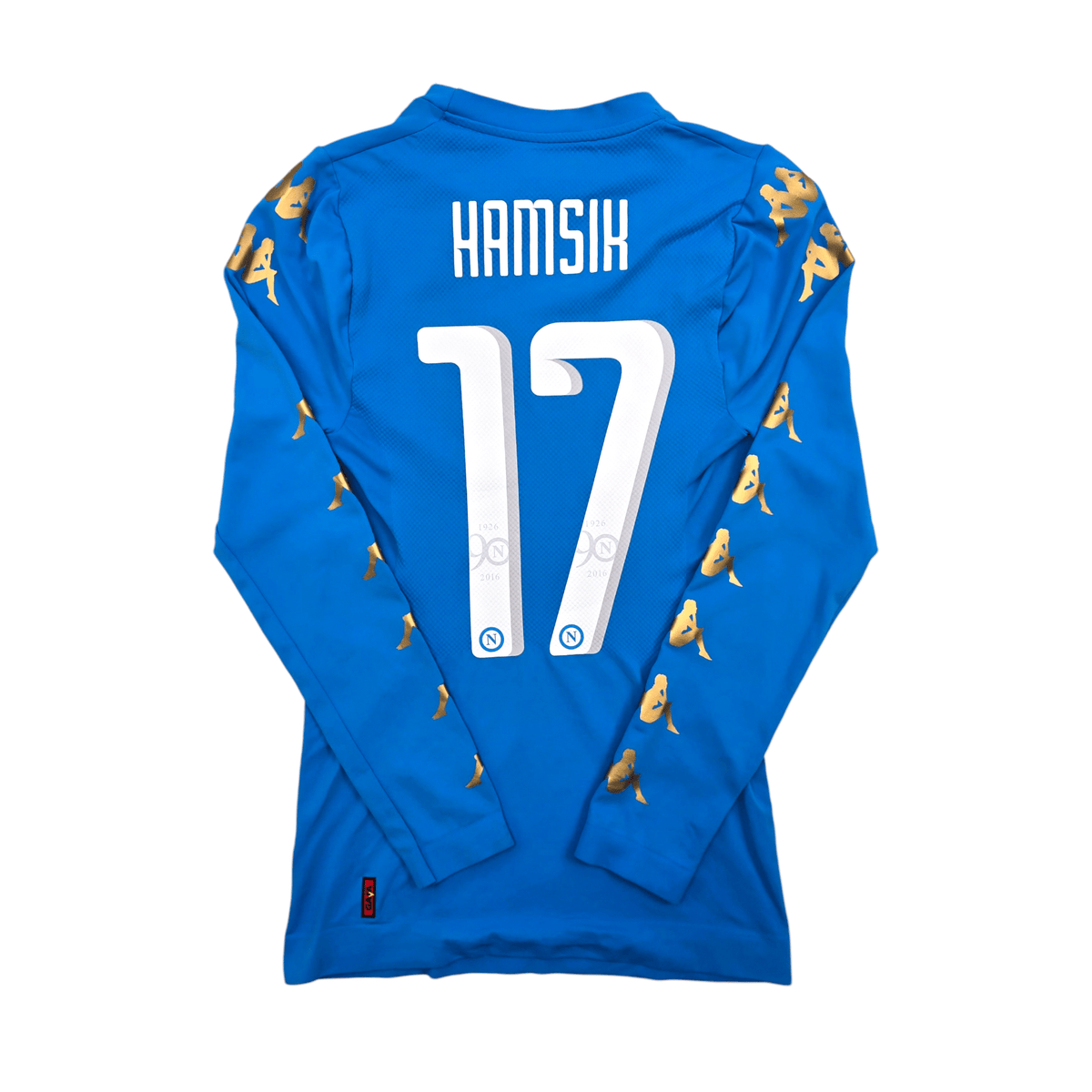 2016/17 Napoli Home Football Shirt (XL) Kappa 17 Hamsik (BNWTs) - Football Finery - FF303643