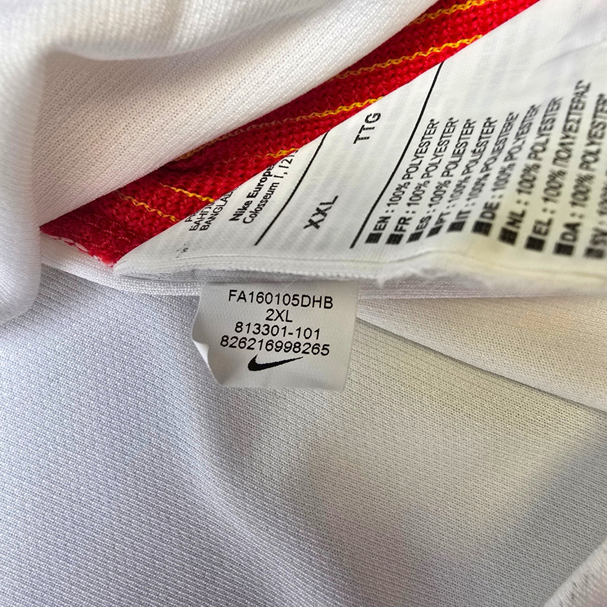 2016/17 RB Salzburg Home Football Shirt (2XL) Nike 23 Stangl - Football Finery - FF305939