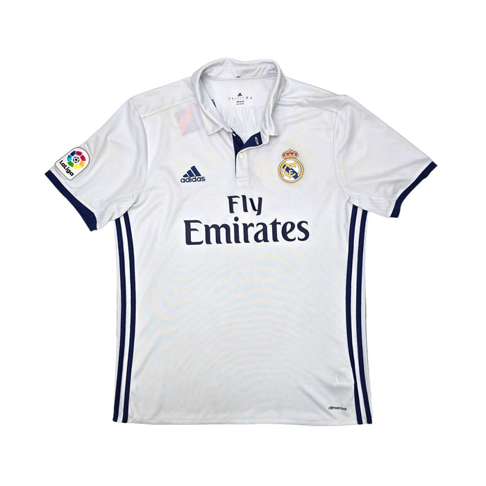 2016/17 Real Madrid Home Football Shirt (L) Adidas #7 Ronaldo - Football Finery - FF203935