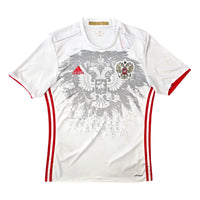 2016/17 Russia Away Football Shirt (M) Adidas - Football Finery - FF305751