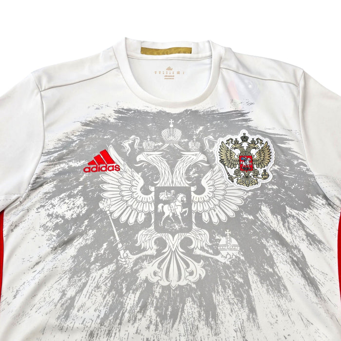 2016/17 Russia Away Football Shirt (M) Adidas - Football Finery - FF305751