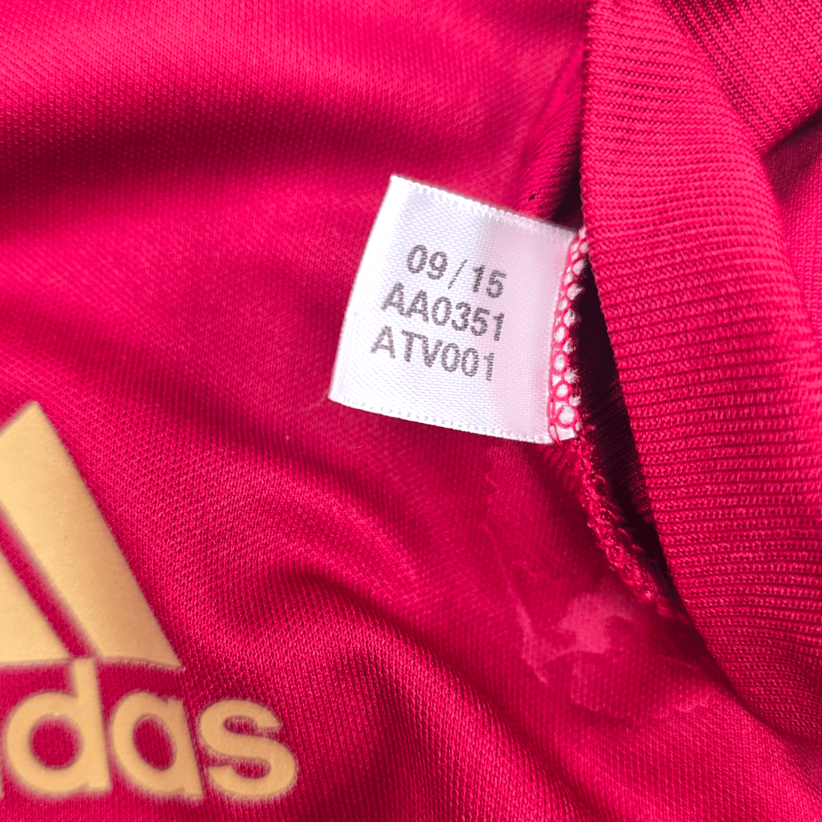 2016/17 Russia Home Football Shirt (M) Adidas - Football Finery - FF305359