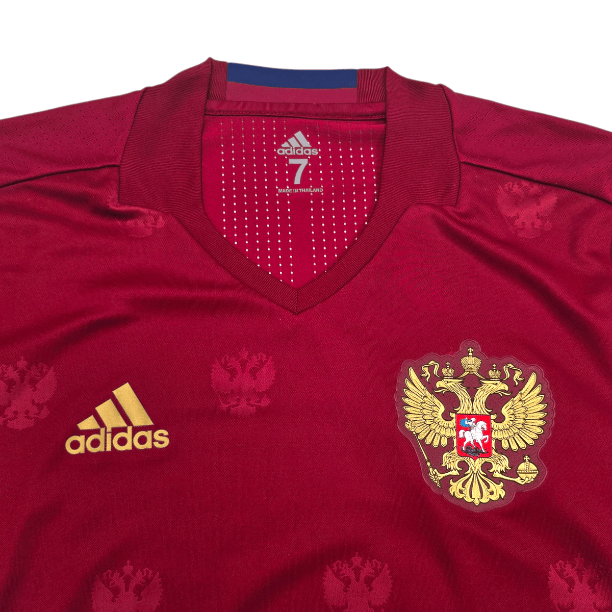 2016/17 Russia Home Football Shirt (M) Adidas - Football Finery - FF305359