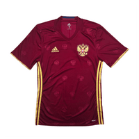 2016/17 Russia Home Football Shirt (M) Adidas - Football Finery - FF305359