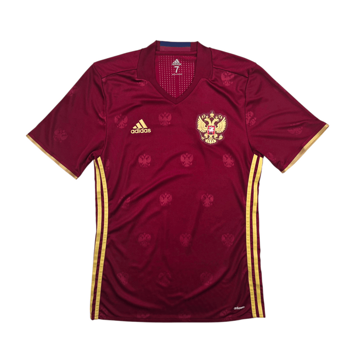 2016/17 Russia Home Football Shirt (M) Adidas - Football Finery - FF305359