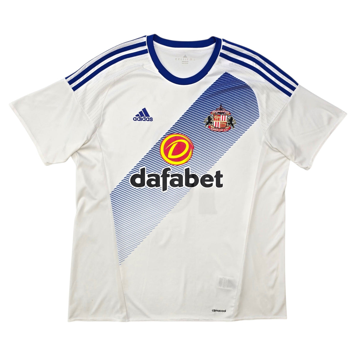 2016/17 Sunderland Away Football Shirt (XL) Adidas 18 Defoe - Football Finery - FF306031