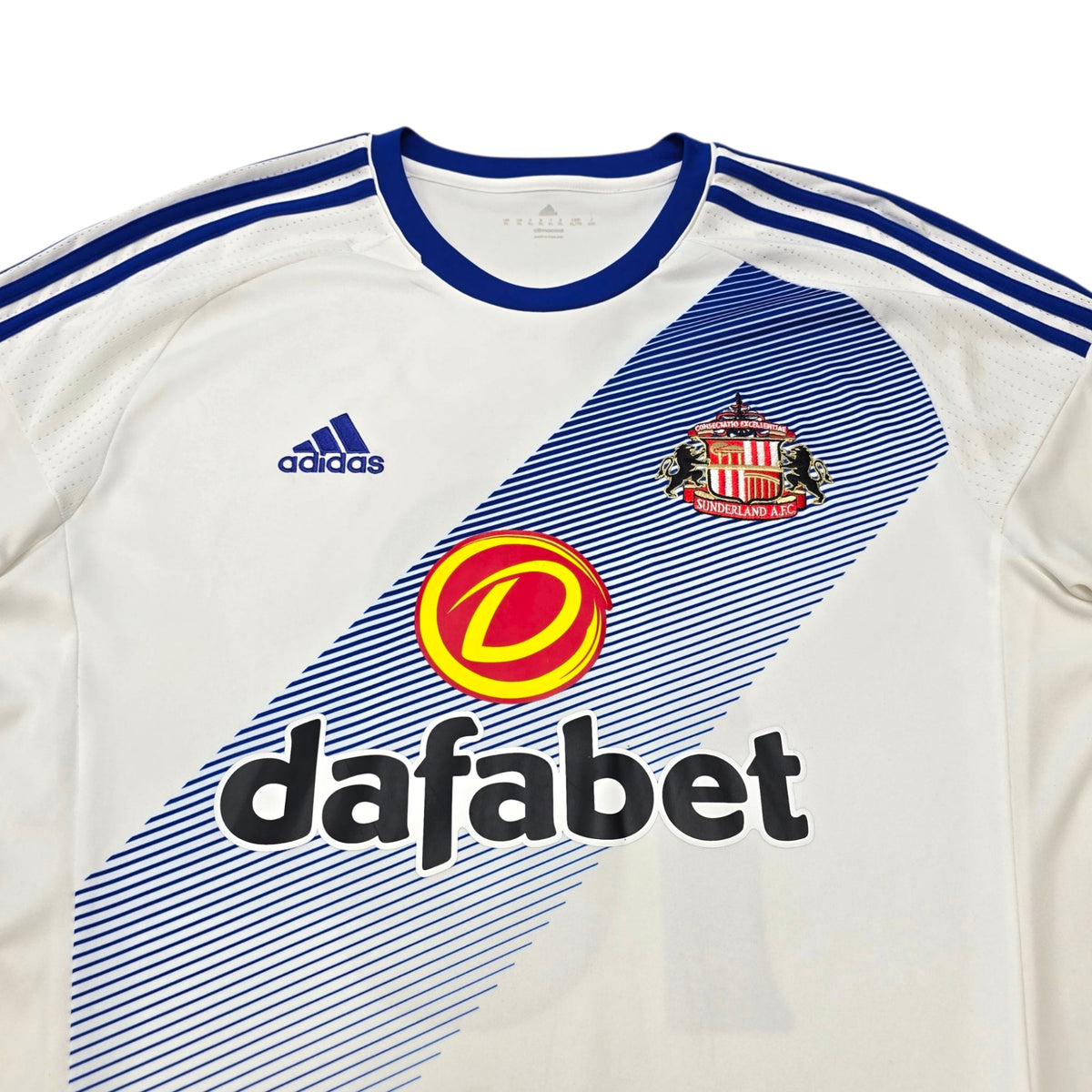 2016/17 Sunderland Away Football Shirt (XL) Adidas 18 Defoe - Football Finery - FF306031
