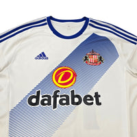 2016/17 Sunderland Away Football Shirt (XL) Adidas 18 Defoe - Football Finery - FF306031