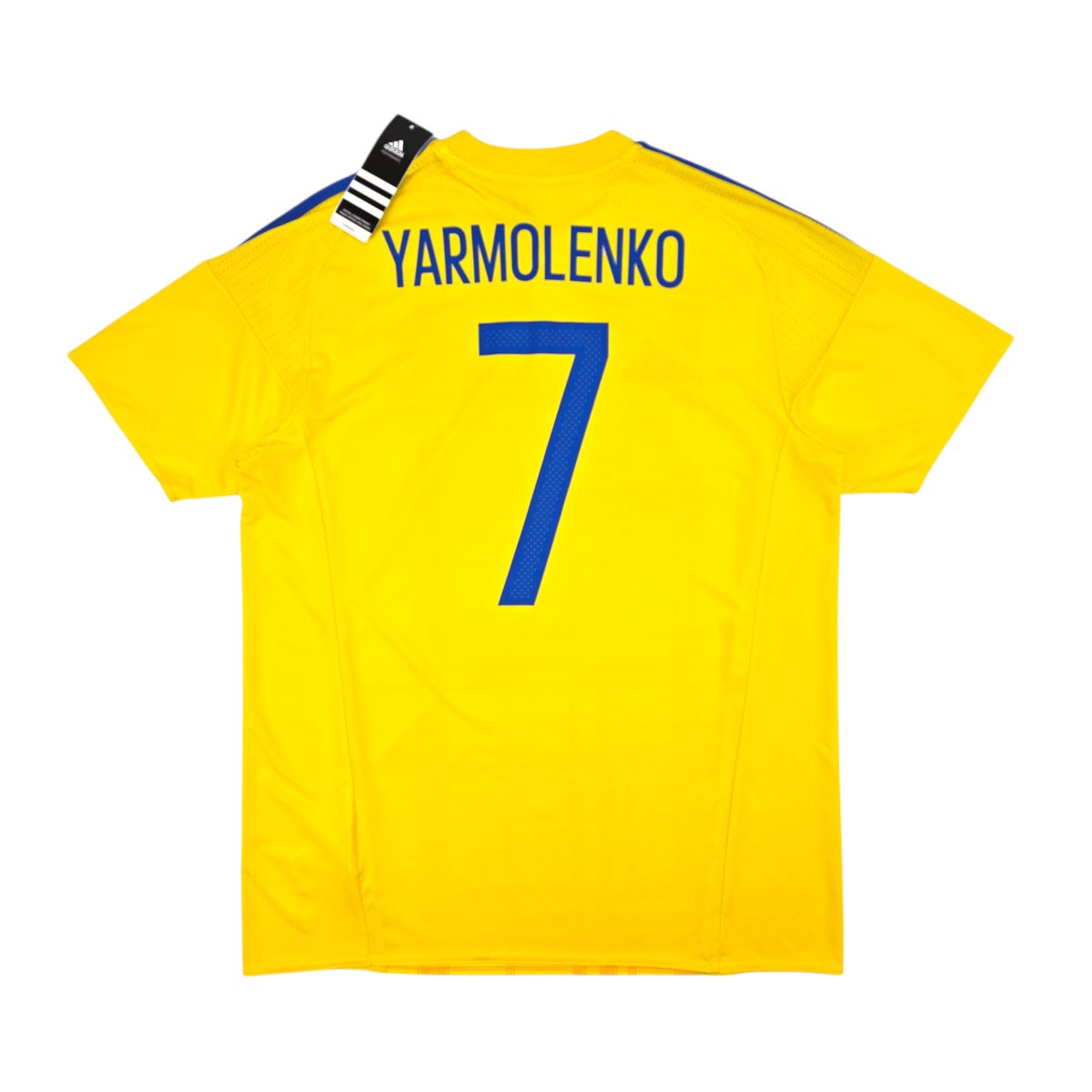 2016/17 Ukraine Home Football Shirt (L) Adidas 7 Yarmolenko (BNWTs) - Football Finery - FF302259