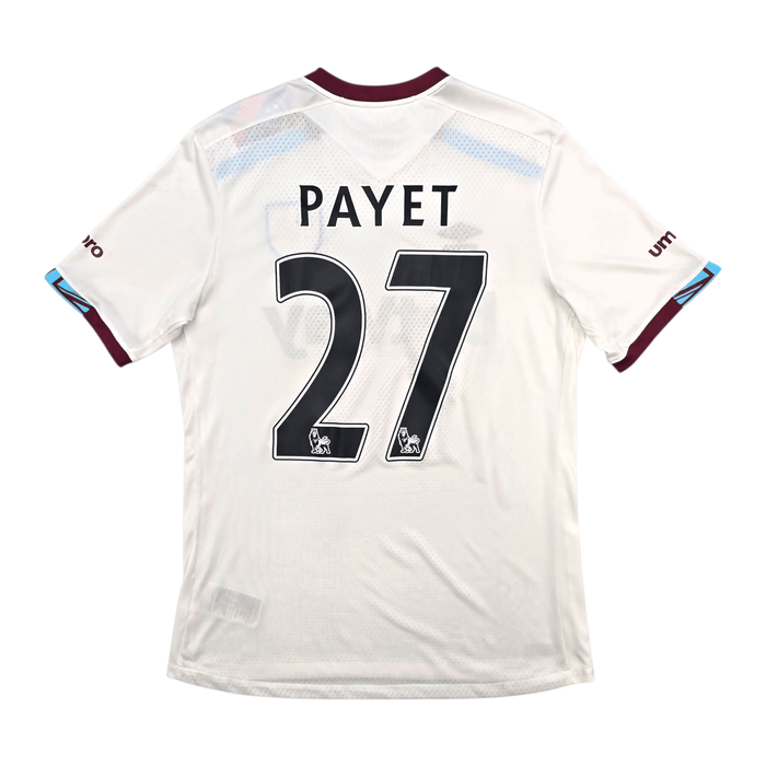 2016/17 West Ham United Away Football Shirt (L) Umbro 27 Payet - Football Finery - FF303307