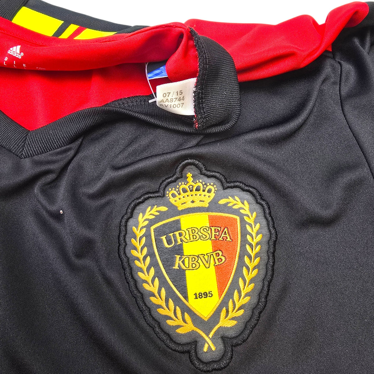 2016/18 Belgium Home Football Shirt (L) Adidas - Football Finery - FF305243