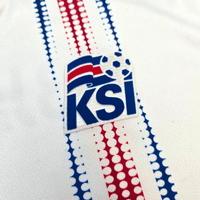 2016/18 Iceland Away Football Shirt (L) Errea 8 B. Bjarnason - Football Finery - FF304289