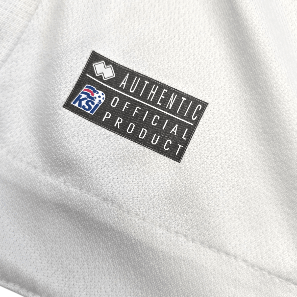 2016/18 Iceland Away Football Shirt (L) Errea 8 B. Bjarnason - Football Finery - FF304289